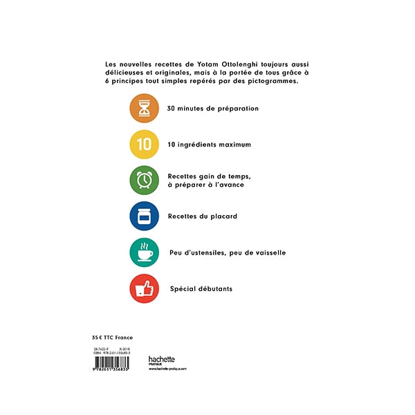 Livre Simple de Yotam Ottolenghi Hachette pratique - Mathon - 2