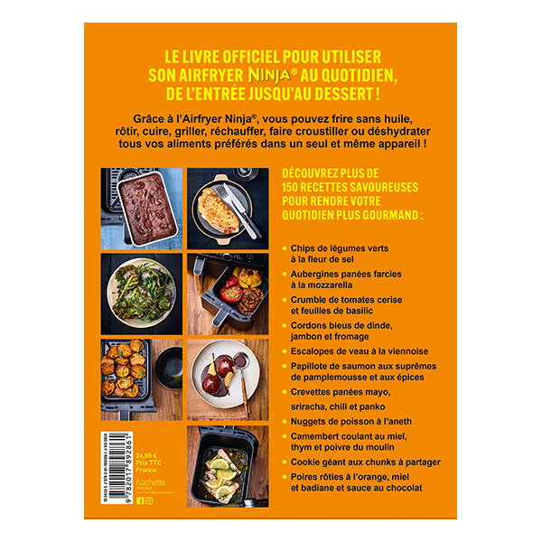 Livre Ninja On peut tout faire à l’airfryer Hachette pratique - Mathon - 2