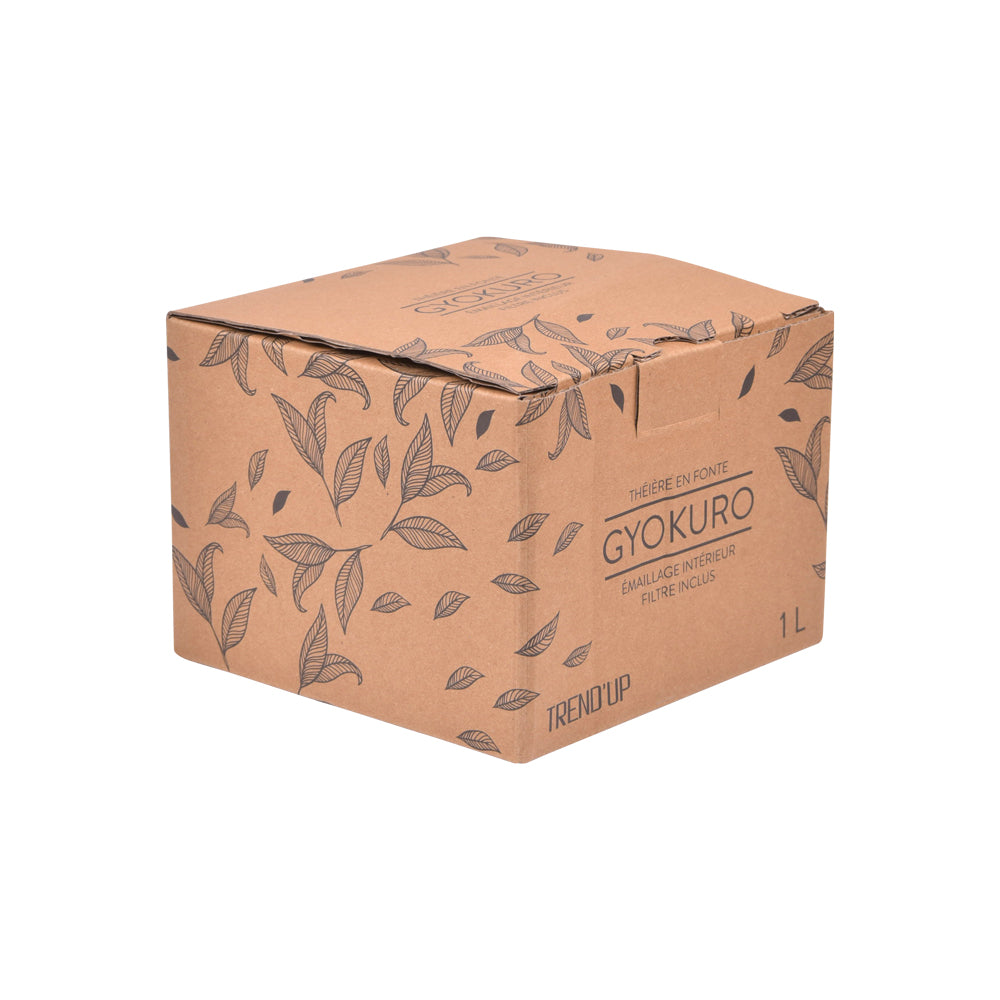 Théière en fonte Gyokuro Beige 1L Trend