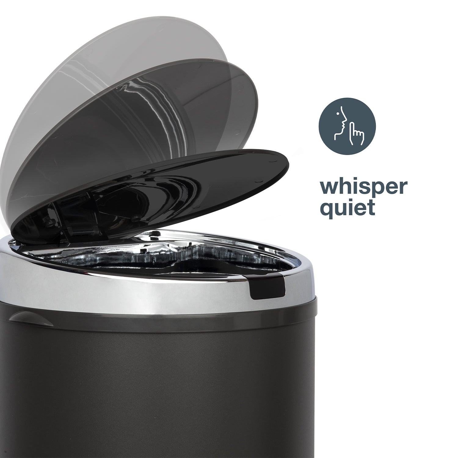 Poubelle à capteur 42L, dark grey edition - N°347 Les Collectors - Mathon - 4