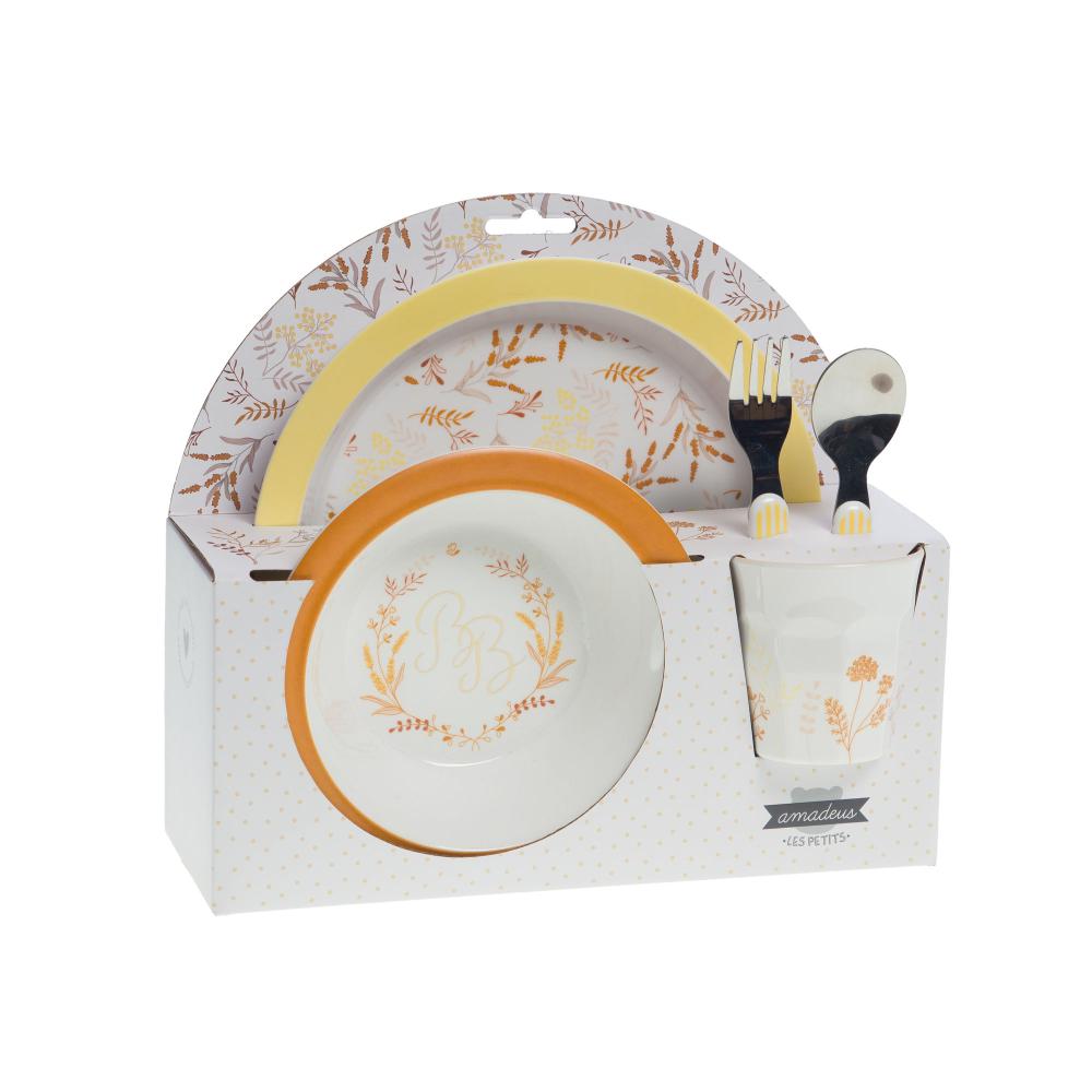 Coffret déjeuner 5 pièces Hortense Amadeus - Mathon - 2