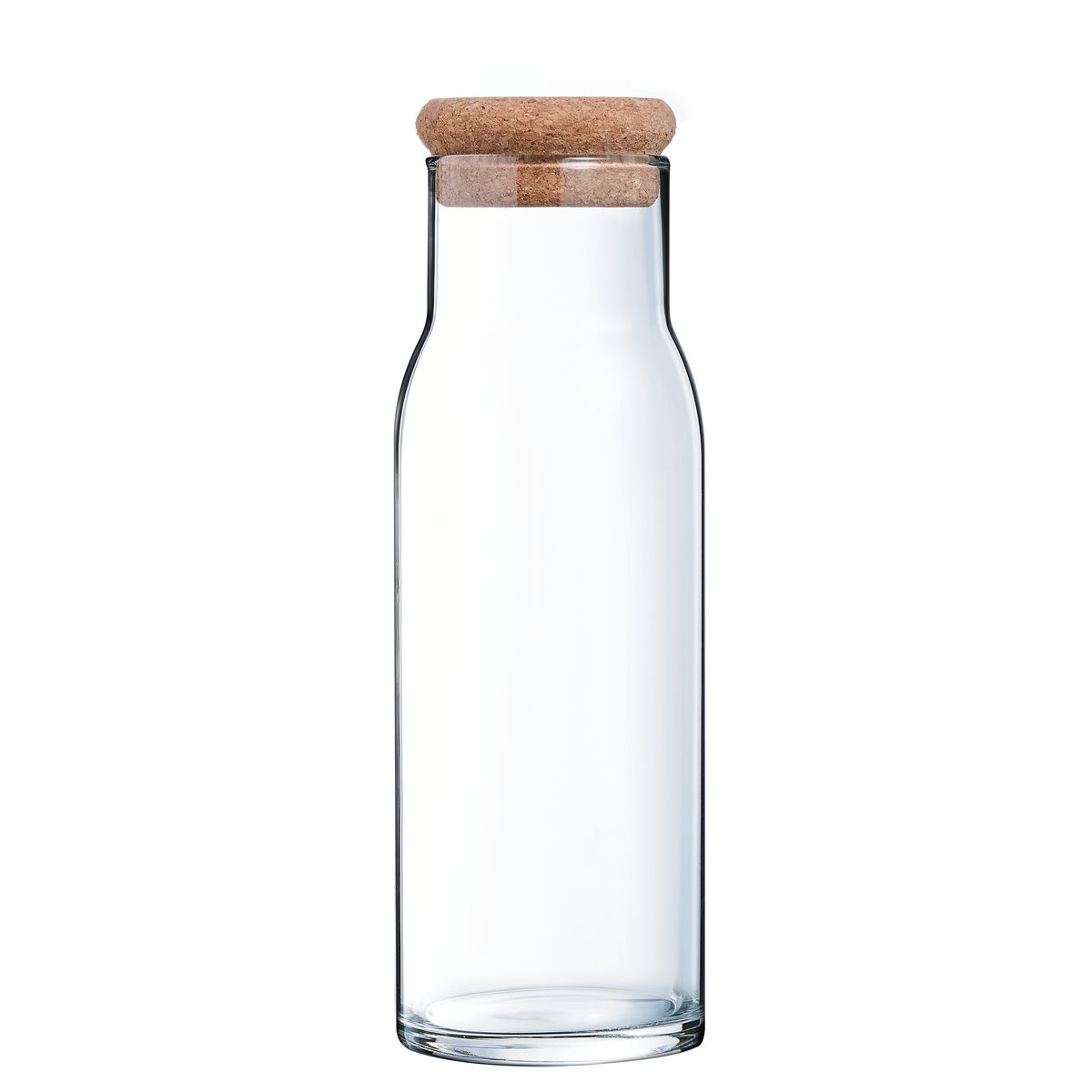 Carafe 1L Funambule  - en Verre avec bouchon liège Luminarc - Mathon - 1