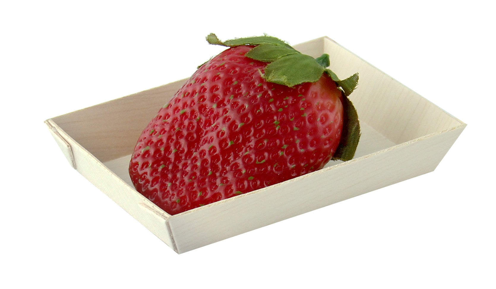 20Pcs - Barquette rectangulaire en bois "Samouraï" 87x61x15mm FirstPack - Mathon - 2