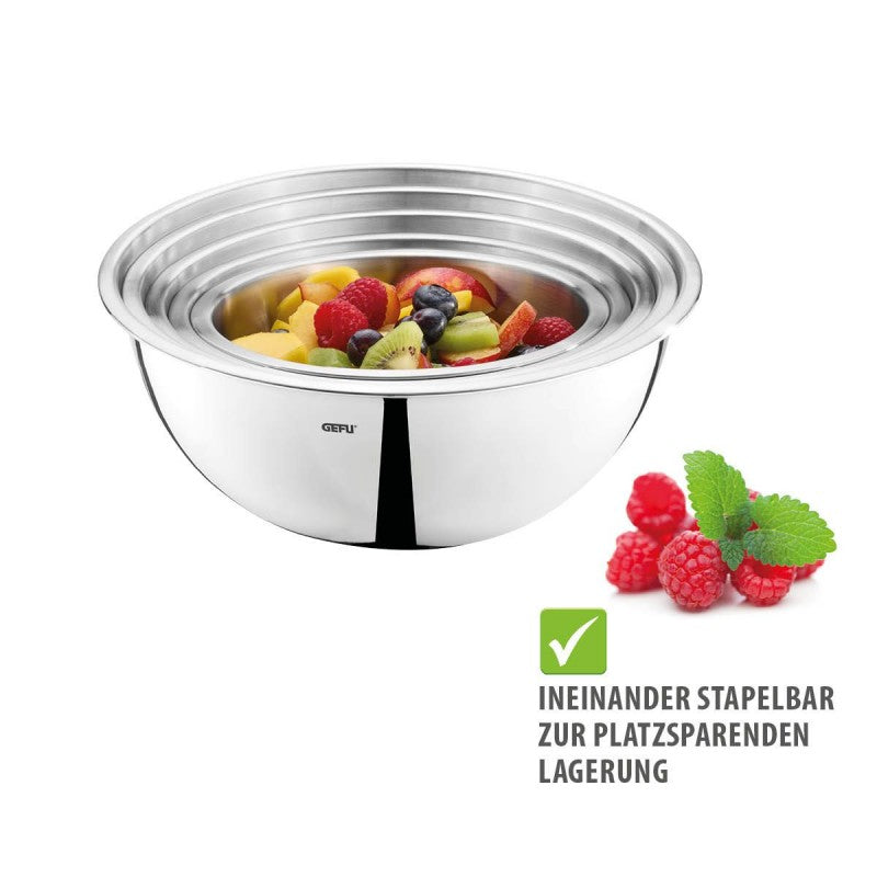 Set de bols en acier inoxydable, 5 pièces Gefu - Mathon - 2
