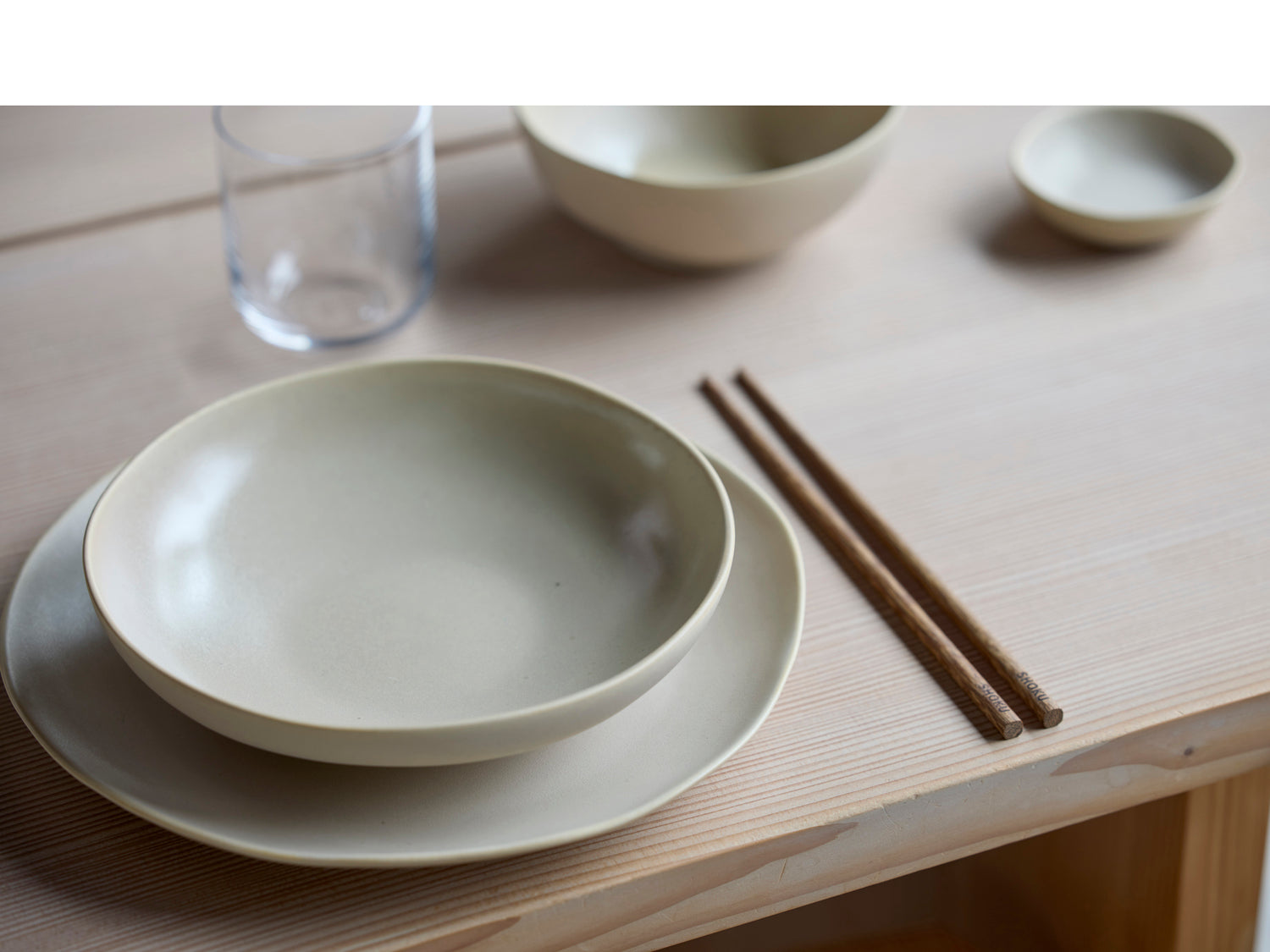 Bol UMAMI 12,5cm en grès émaillé Beige doux Villa Collection - Mathon - 6