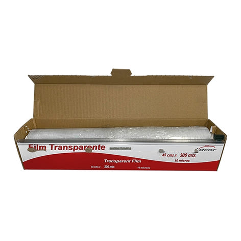Rouleau de film alimentaire 300 m x 45 cm Lacor - Mathon