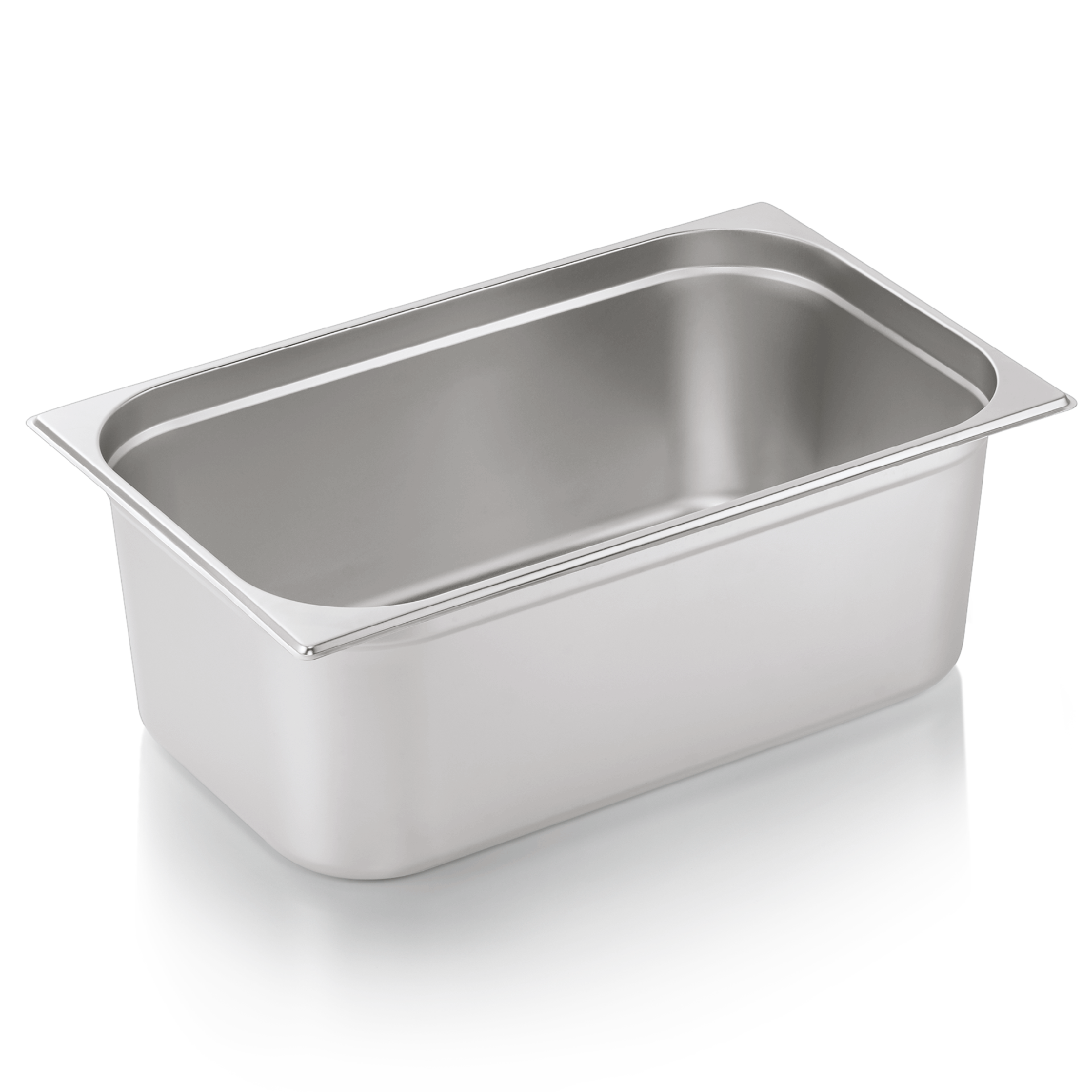 Bac GN 1/1 ECO en Acier au nickel-chrome 28 L H 200 mm Lot de 6 - WAS Germany - Mathon