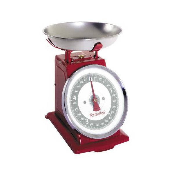 Terraillon Tradition 500 - Balance De Cuisine - Rouge Terraillon - Mathon