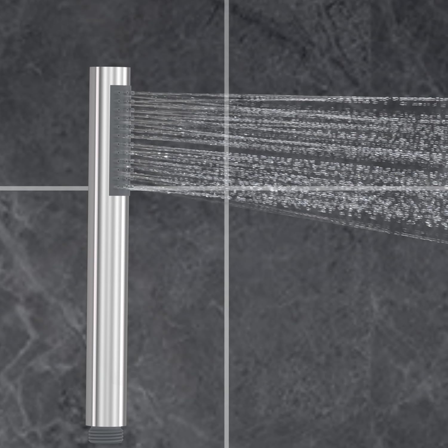 Pommeau de douche mural rond haute pression anti-calcaire Vendos85 - Mathon