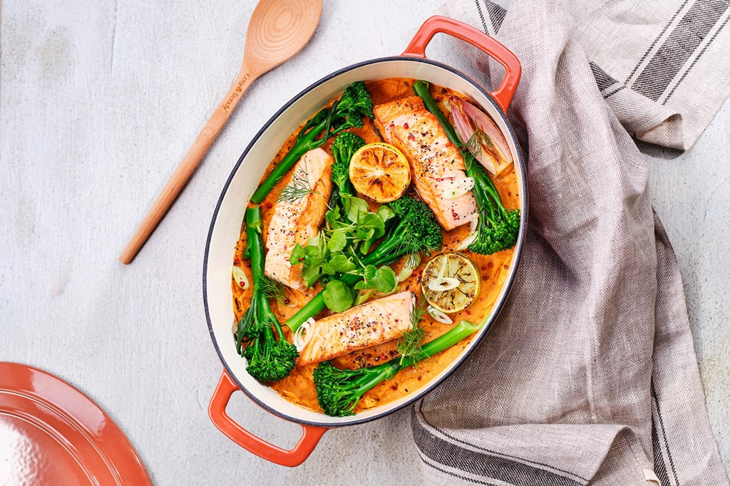 Cocotte ovale en Fonte émaillée, FONTESTIC, Rouille, 31x24 cm Cosy & Trendy - Mathon - 3