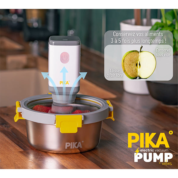 Pompe électrique de mise sous vide et 5 valves Pika - Mathon - 3