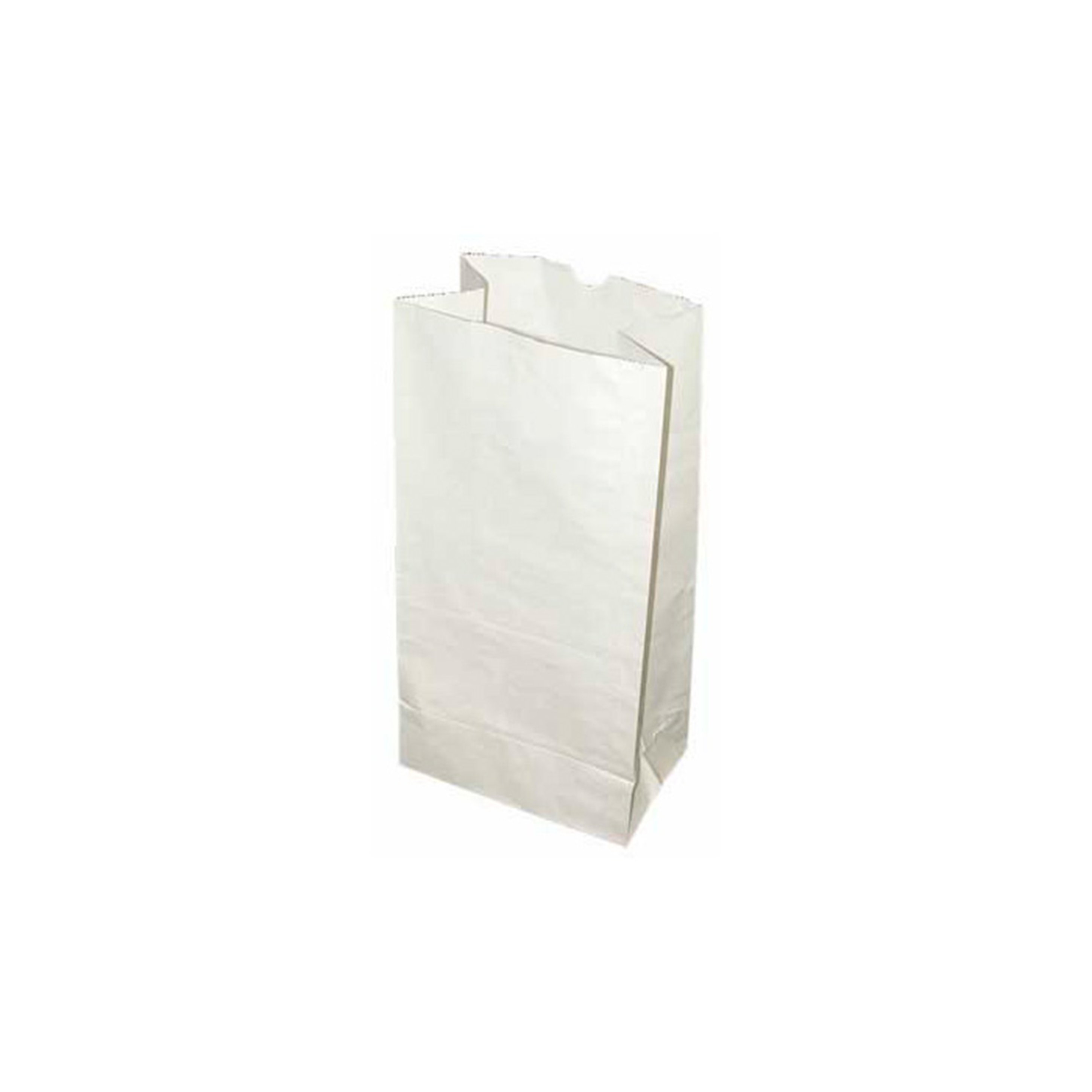 1000Pcs - Sac SOS papier blanc  130x80x250mm FirstPack - Mathon - 2