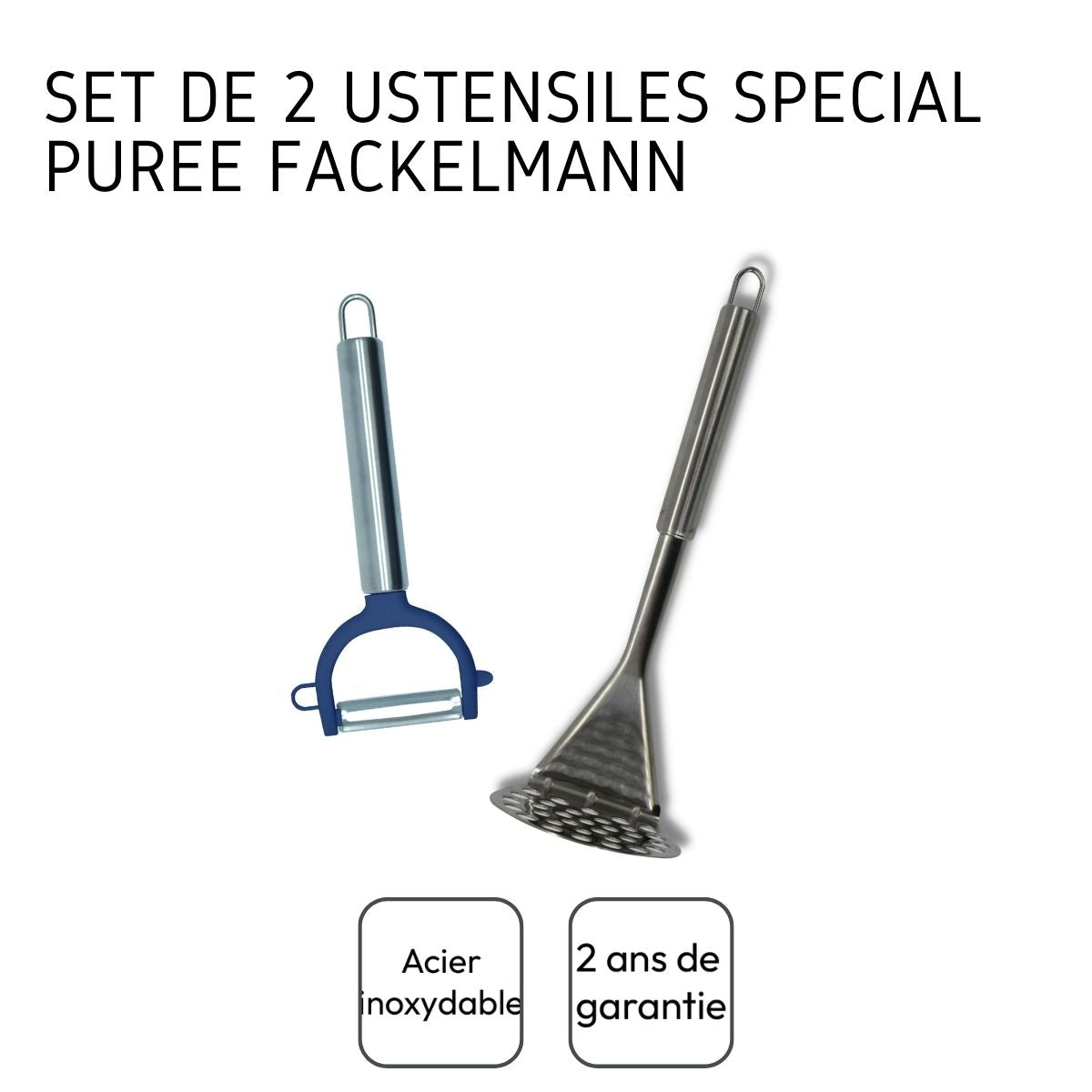 Ensemble de 2 ustensiles spécial purée  Elemental Fackelmann - Mathon - 4