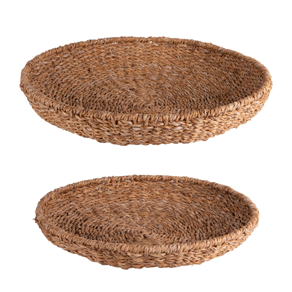 Set de 2 coupes en jonc de mer 38 et 45 cm Table passion - Mathon