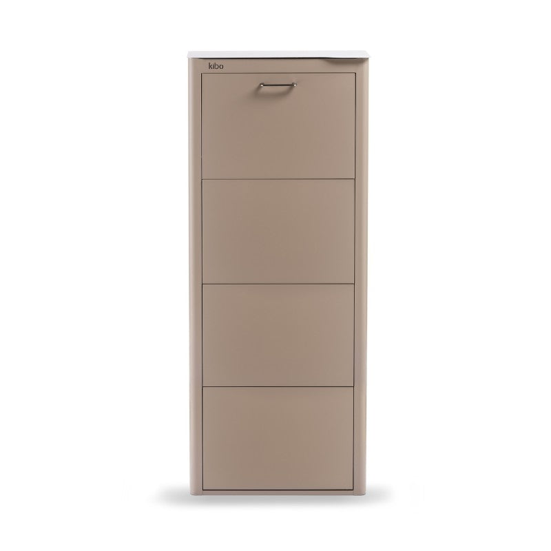 Meuble à chaussures KIBO 4 Compartiments, couleur Sable Don Hierro - Mathon - 1