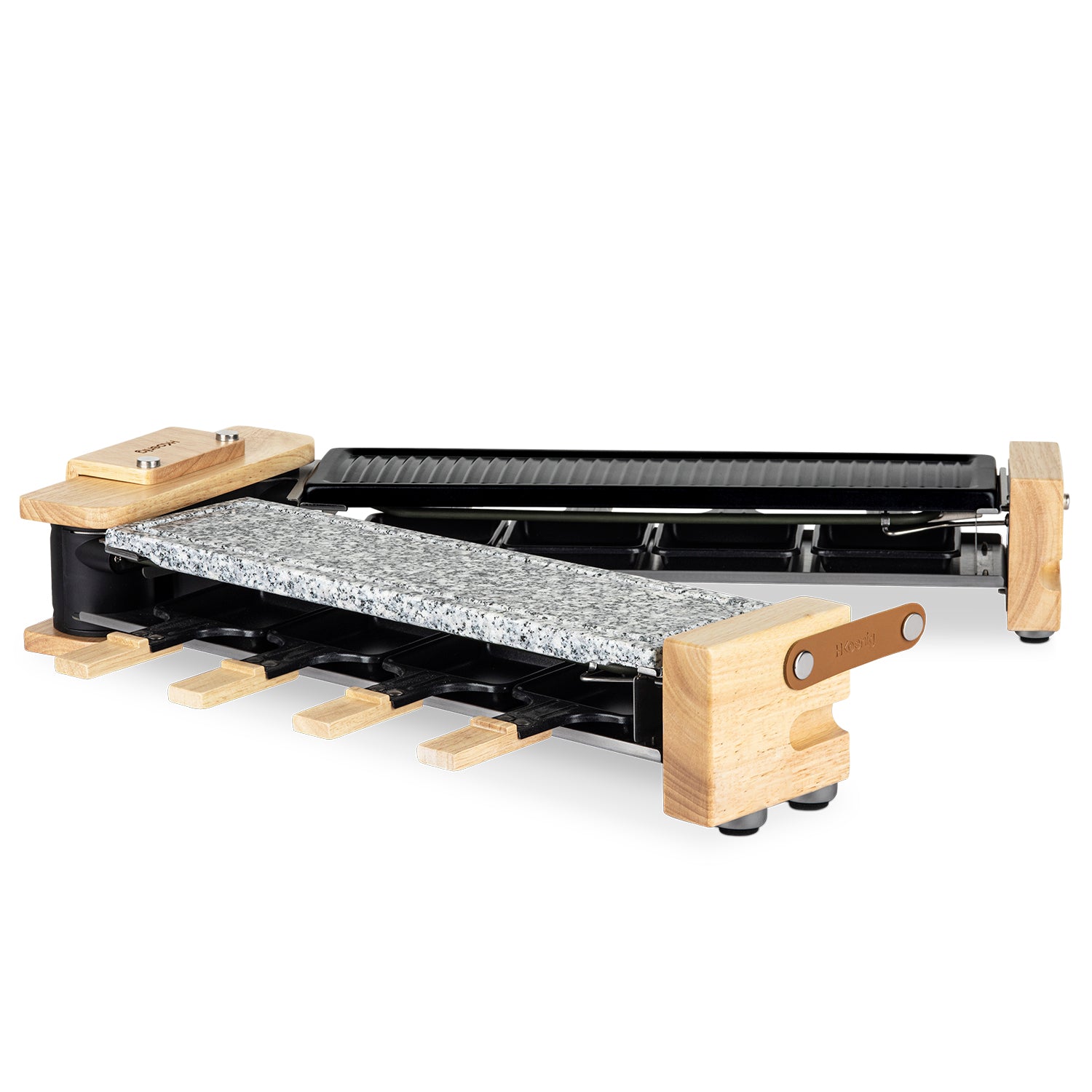 Raclette, pierre à cuire et grill 8 personnes - WOD360 H.Koenig - Mathon - 2