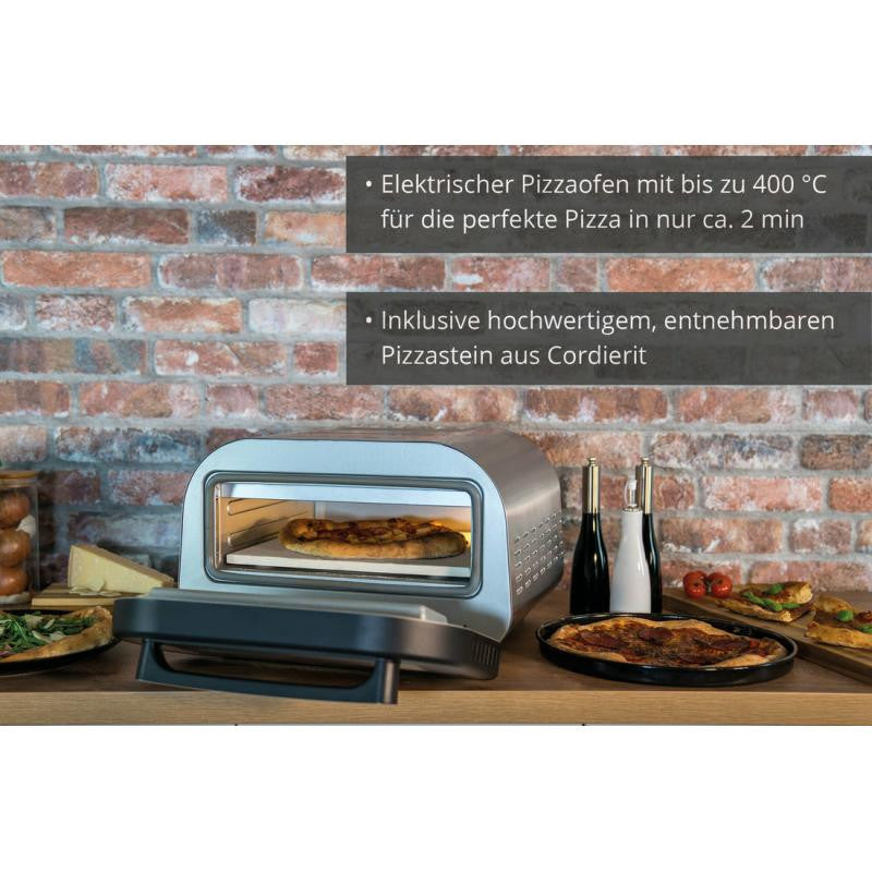 Unold Pizza Oven Luigi Silver (68816) Unold - Mathon - 2