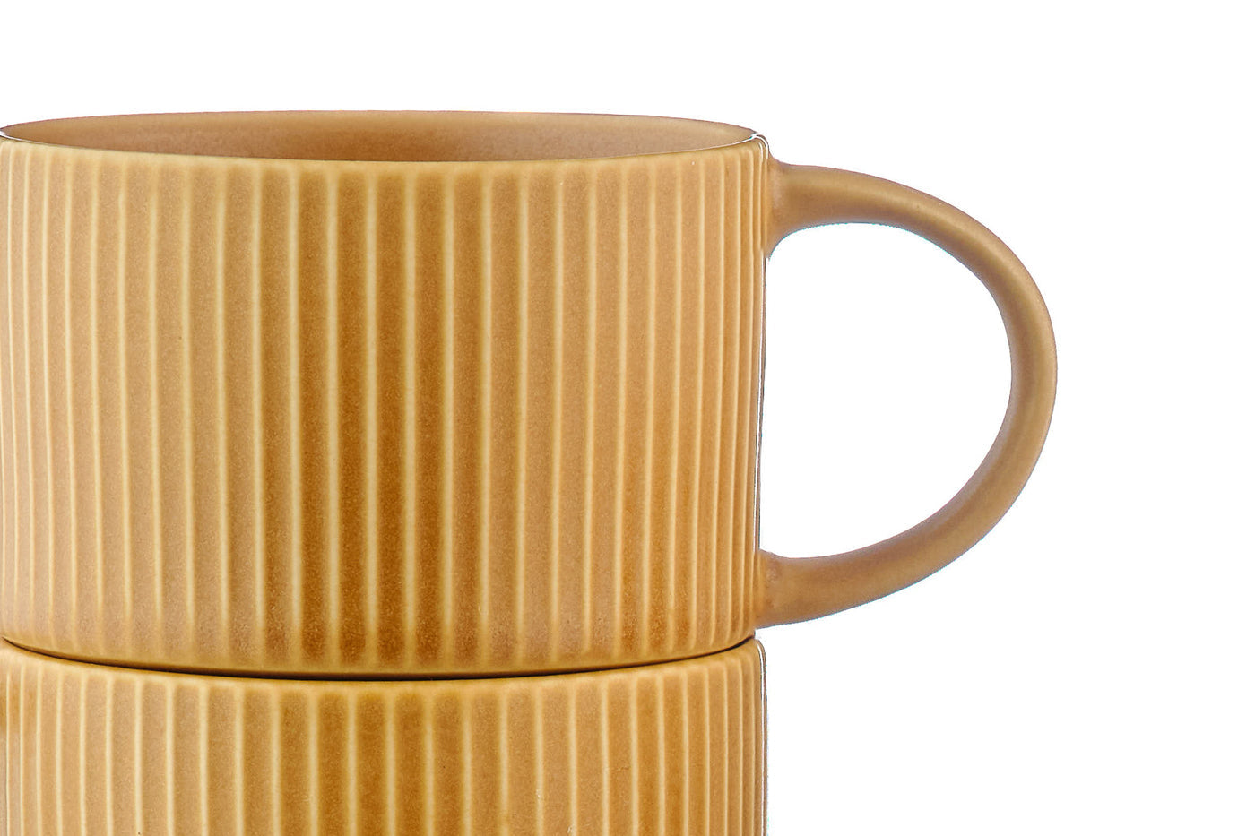 Tasse SCANDI 15cl et soucoupe Ø12cm - 8 pièces - Ocre Björn - Mathon - 5