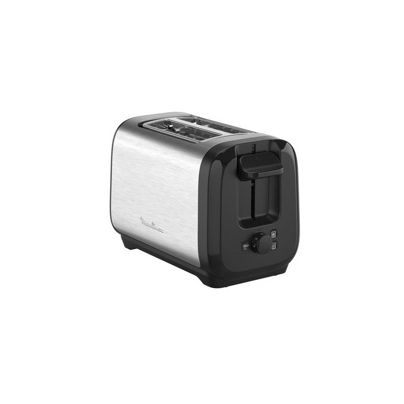 Toaster 1100w  Chauffe Rapide Subito Inox Noir   - Lt5s0de0 Moulinex - Mathon - 1