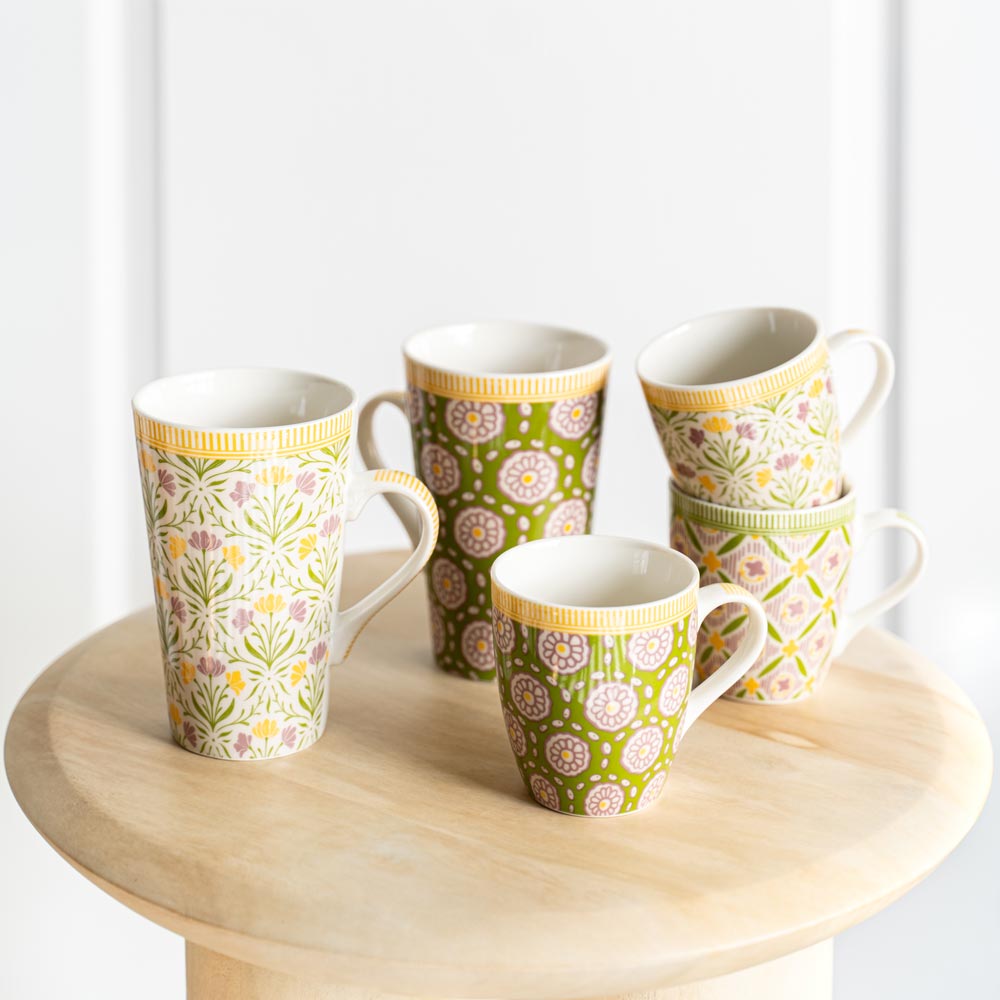 Coffret de 6 tasses Chester 23 cl Table passion - Mathon - 3