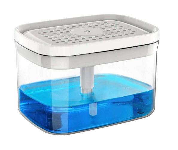 Distributeur de Savon Premium et Porte-éponge 2 en 1 blanc Vendos85 - Mathon