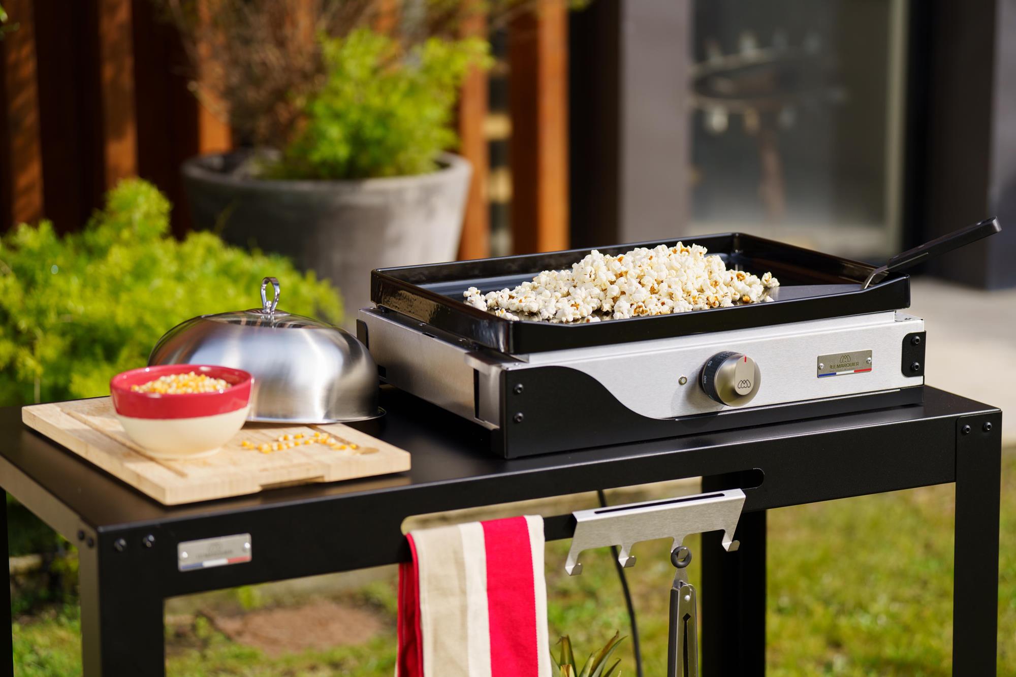 TABLE DESSERTE 110 XL NOIRE Le Marquier - Mathon - 4