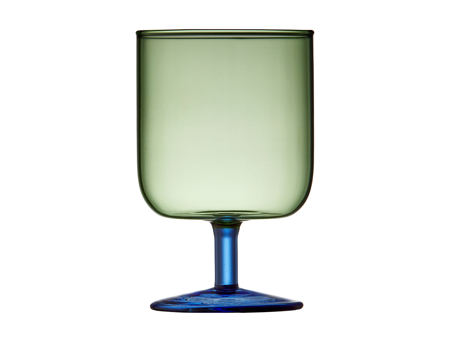 Set de 2 verres à vin TORINO Vert/Bleu Lyngby Glas - Mathon - 4