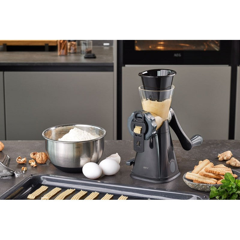 Hachoir à viande Meto noir en plastique et acier Gefu - Mathon - 6