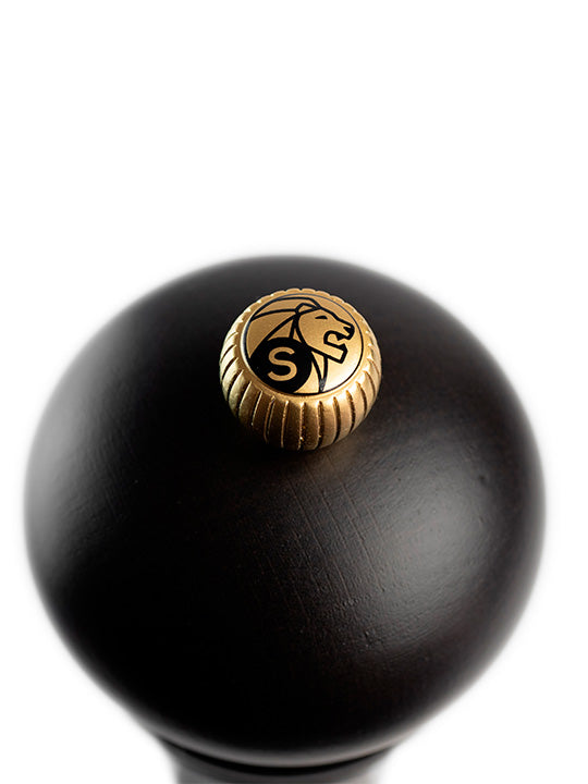 Checkmate Moulin à sel manuel en bois, chocolat, 30 cm - 12in Peugeot - Mathon - 4