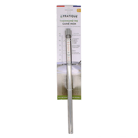 Thermomètre gainé en inox pour cuiseur Le Pratique - Mathon - 1