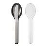 Set de 3 couverts Ellipse noir Mepal - Mathon - 1