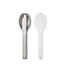 Set de 3 couverts Ellipse Nordic Sage Mepal - Mathon - 1