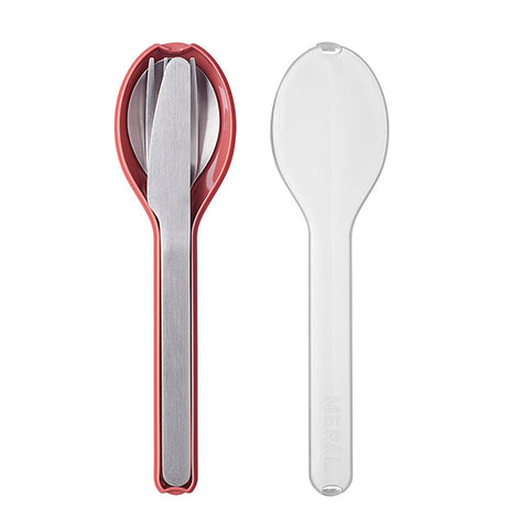 Set de 3 couverts Ellipse Vivid Mauve Mepal - Mathon - 1