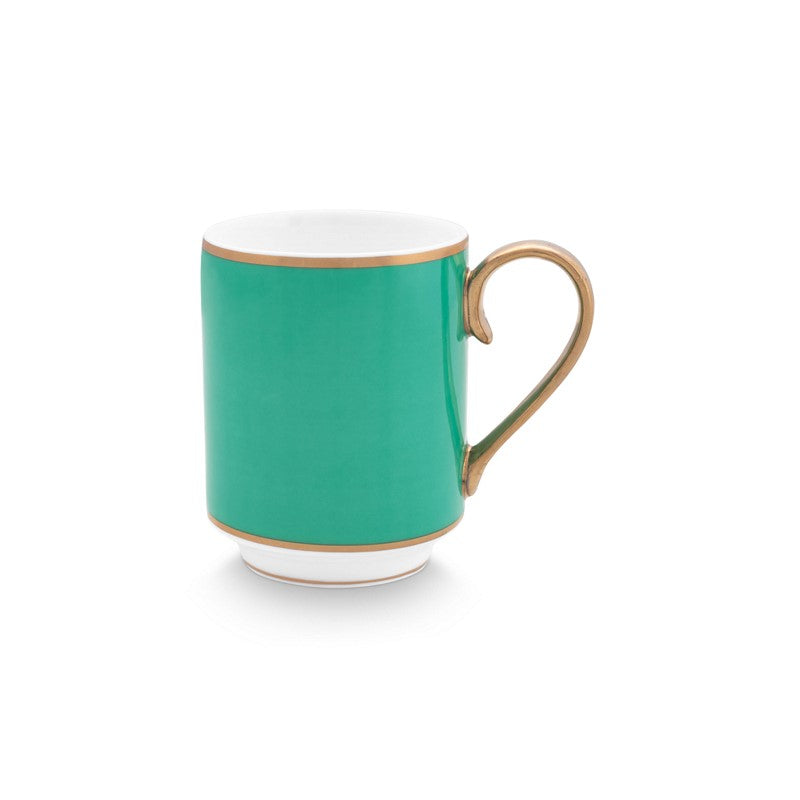 Lot de 6 Petits mugs Pip Chique Or-Vert - 250ml Pip Studio - Mathon