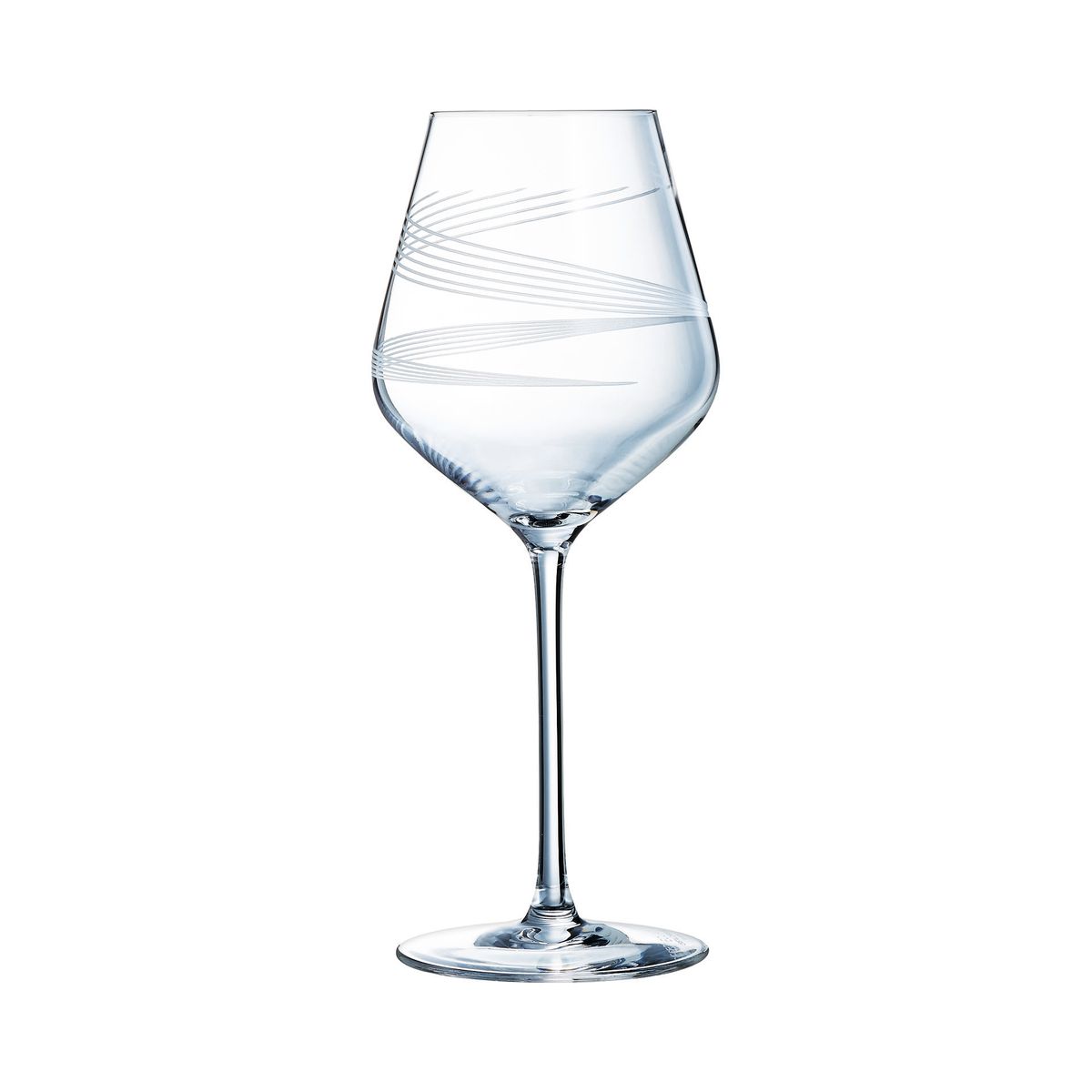 4 verres à pied 47cl Intense - Cristal d