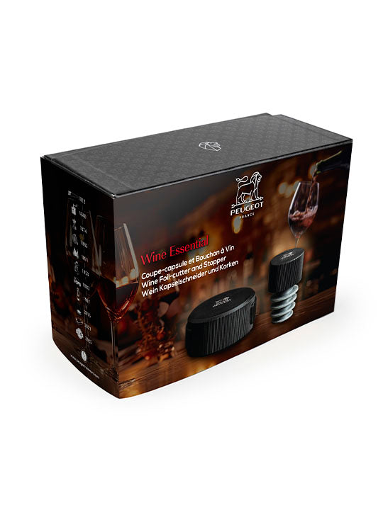 Wine Essential Coffret coupe-capsule et bouchon à vin Peugeot - Mathon - 2