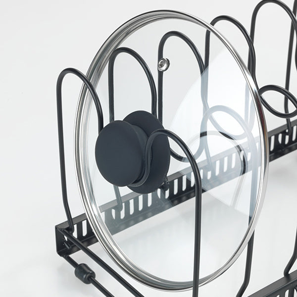 Support extensible 2 en 1 pour couvercles et poêles 57x18 cm Wenko by Maximex - Mathon - 6