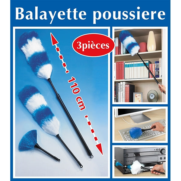 Set de 3 balayettes et plumeaux Wenko by Maximex - Mathon - 5