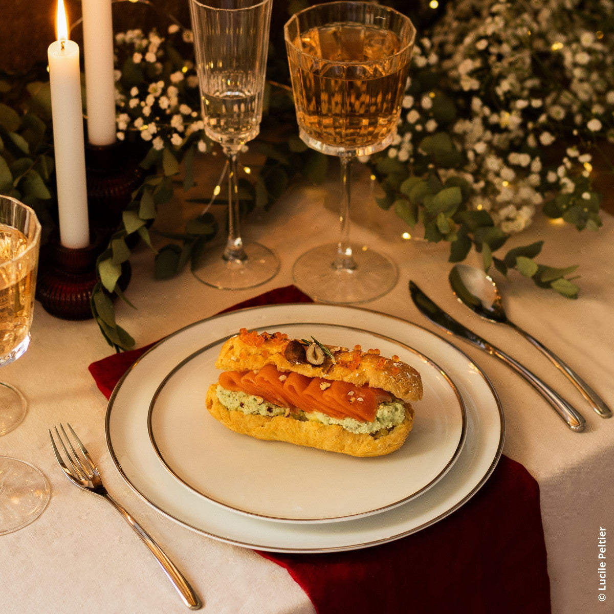 Macassar - 6 verres à pied 35 cl Cristal d