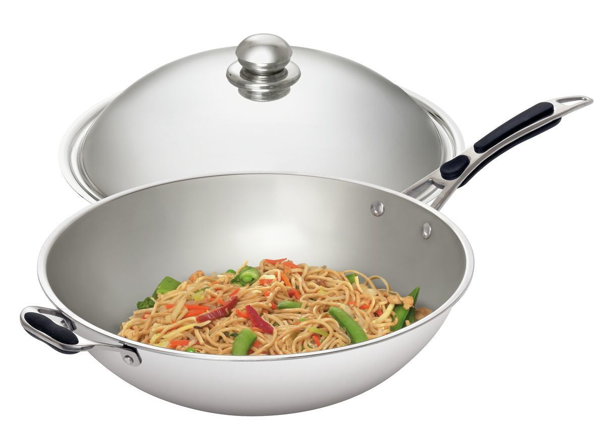Sauteuse Wok inox Ø36 cm pour induction IW35 - Bartscher - Mathon - 2