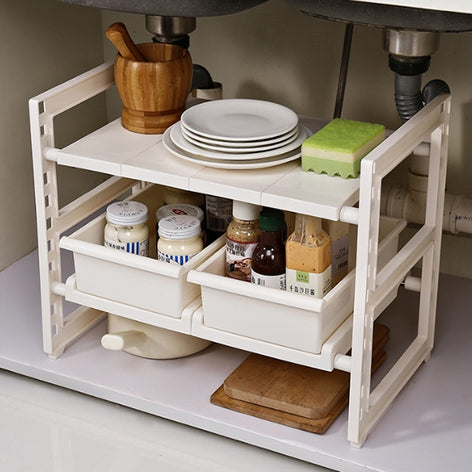 Rangement sous évier extensible - Mathon - 1