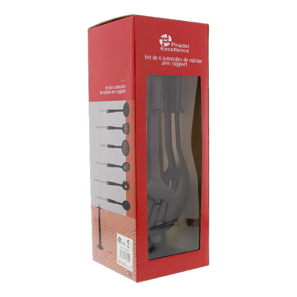 Penderie 6 ustensiles noire Pradel Excellence - Mathon - 2