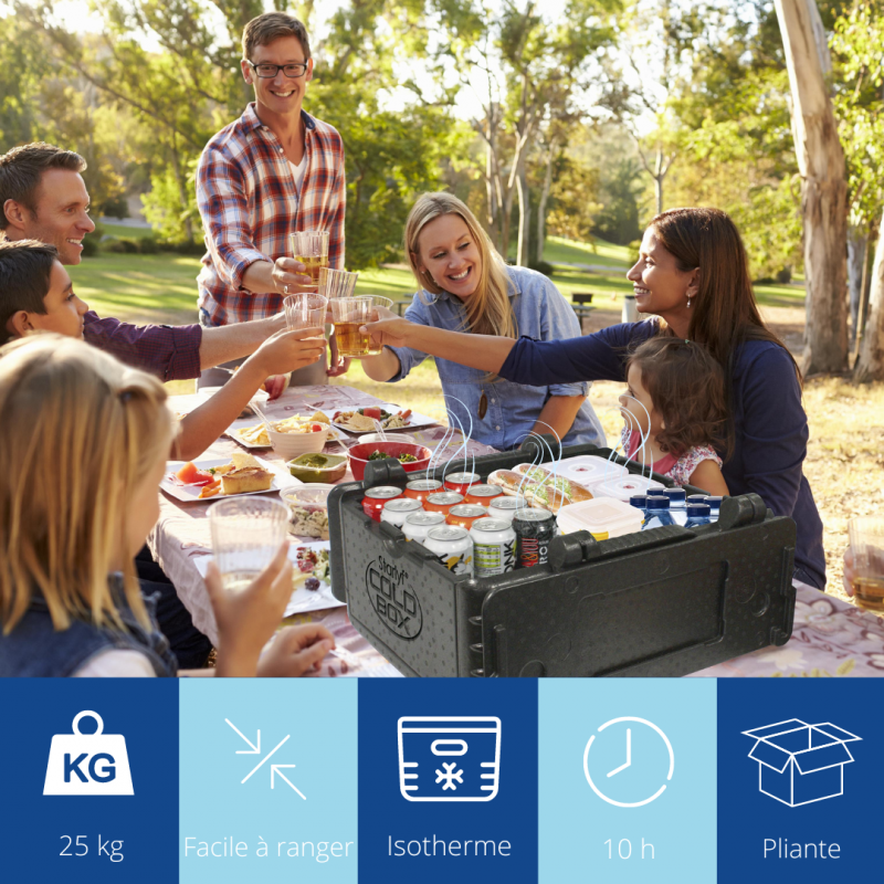 Boite isotherme pliante Cold Box Venteo - Mathon - 2