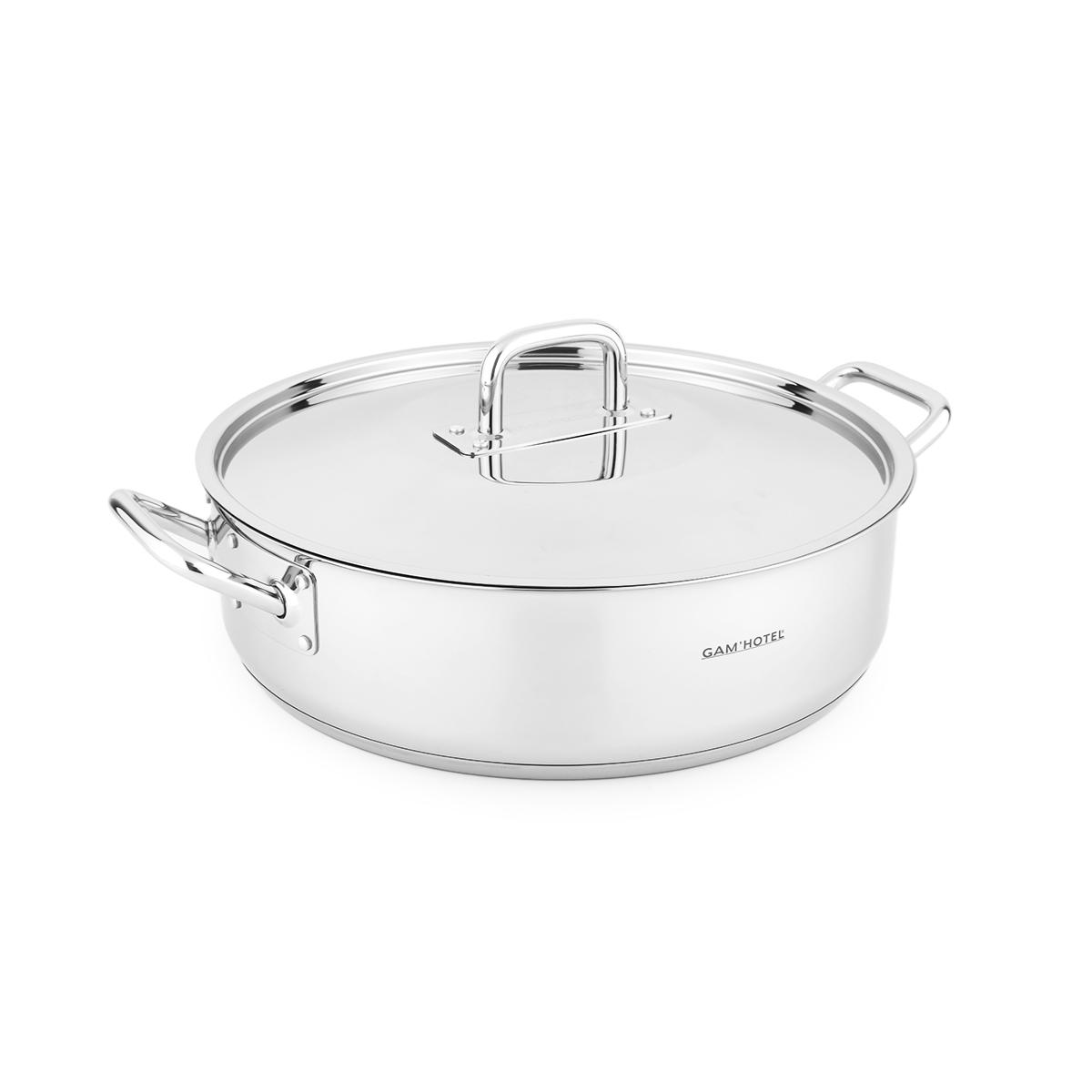 Sautoir inox - 42cm induction Gam Hotel - Mathon - 2