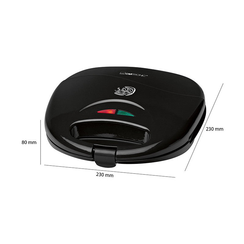 Appareil à Sandwich et Croque Monsieur Clatronic ST 3477 Noir Clatronic - Mathon - 6