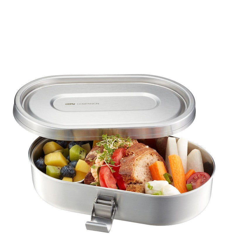 Lunchbox bento Companion 2 pièces en acier inoxydable et silicone Gefu - Mathon - 5