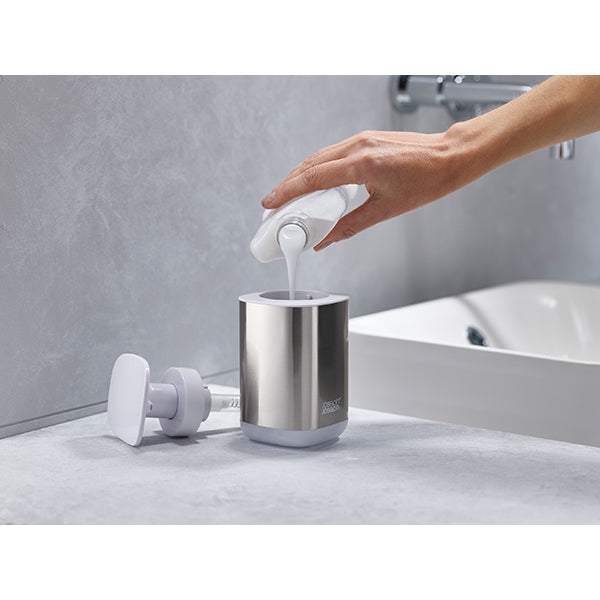 Pompe à savon - Inox Blanc Joseph Joseph - Mathon - 5