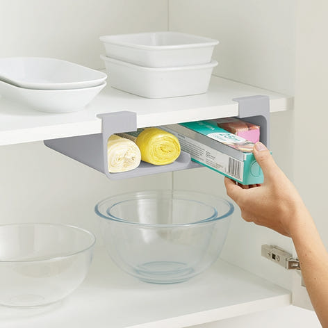 CupboardStore organisateur sous étagère  pour film et sacs Joseph Joseph - Mathon - 2
