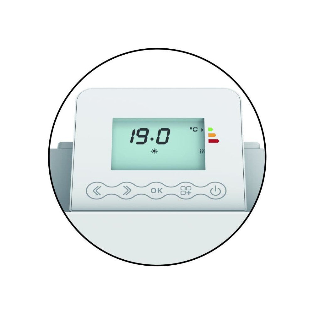 Convecteur électrique Mural - 1000w - Warm Tech - 230v - Jusqu