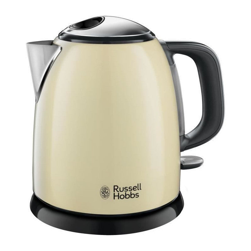 Russel Hobbs 24994-70 Bouilloire Compacte Colours Plus Capacite 1 L Filtre Anti-calcaire Amovible Lavable - Creme Russell Hobbs - Mathon - 1